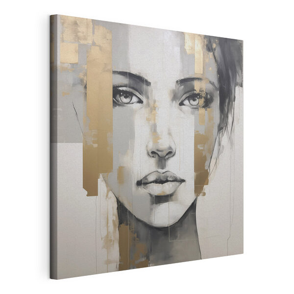 Cuadro que representa el rostro de una mujer Cuadros Cuadro que representa el rostro de una mujer