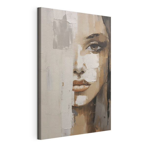 Cuadro que representa el rostro de una mujer Cuadros Cuadro que representa el rostro de una mujer