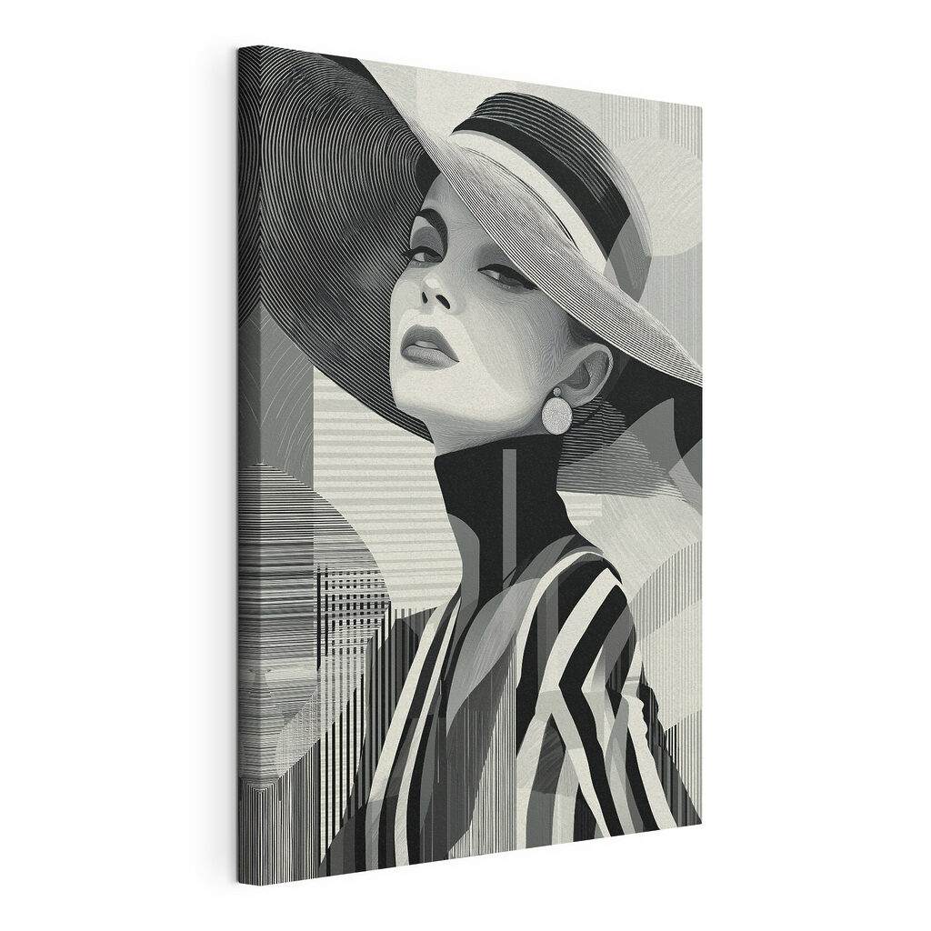 Mujer con sombrero
