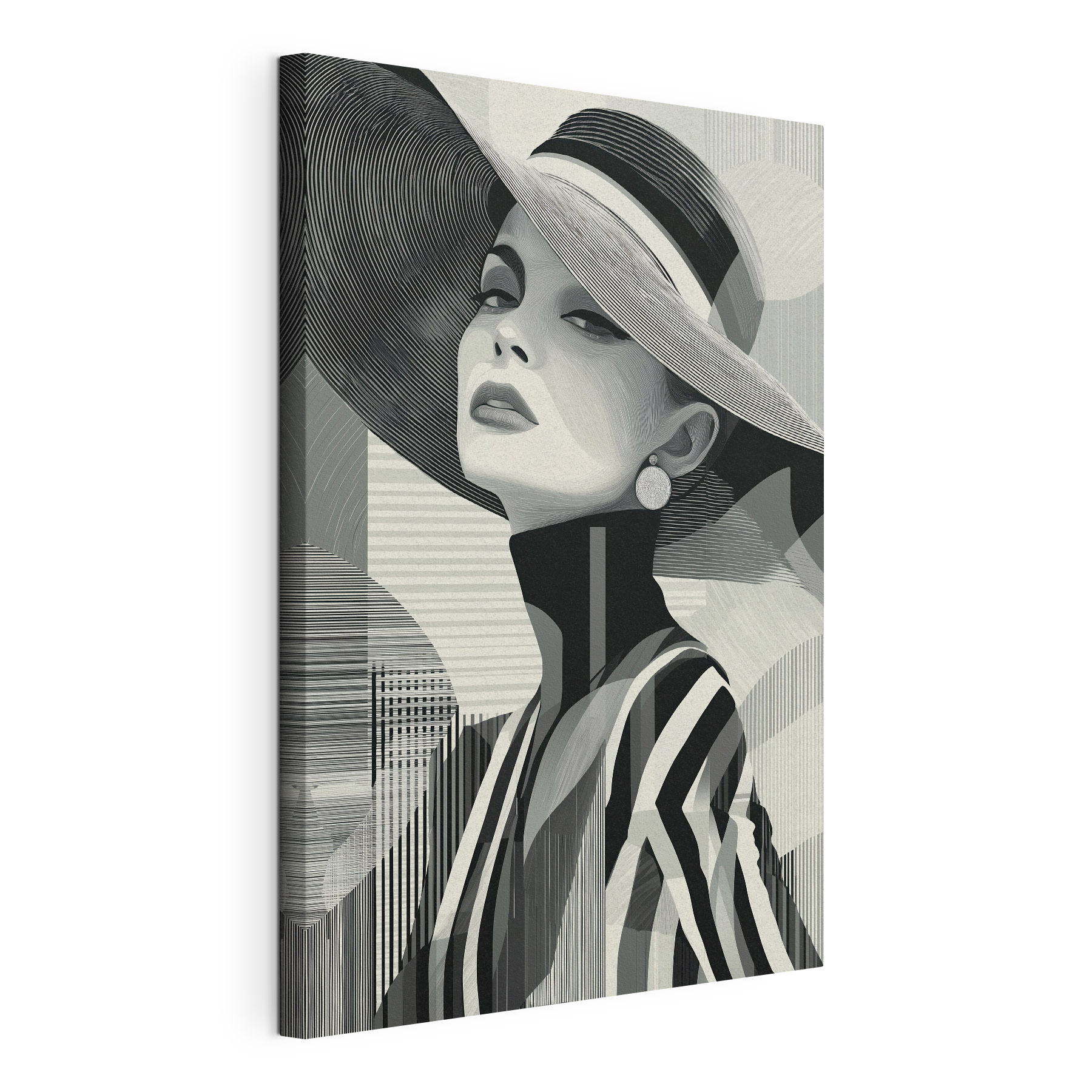 Mujer con sombrero