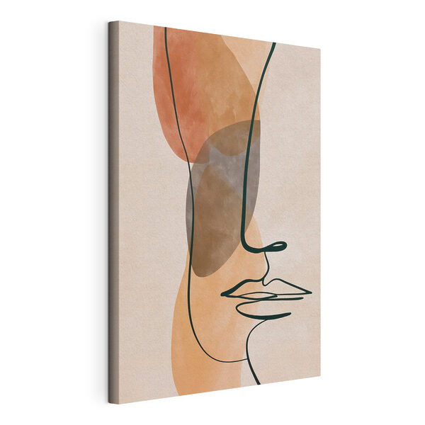 Dibujo de un rostro Cuadros Dibujo de un rostro