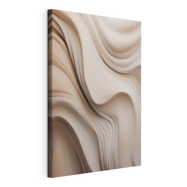 Ondas fluidas de tonos suaves Cuadros Ondas fluidas de tonos suaves