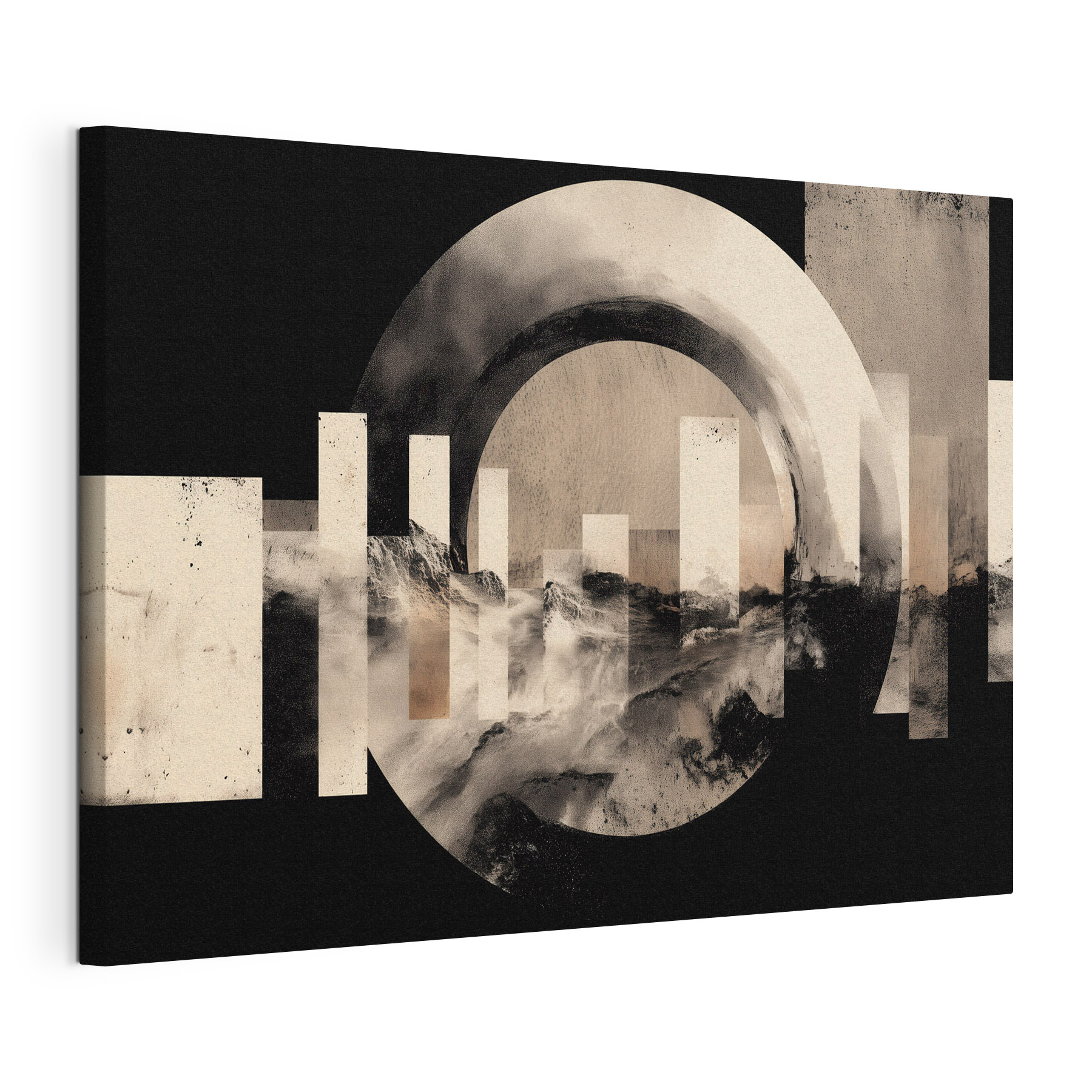 Graphic design of a landscape