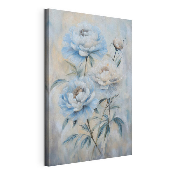 Painting of flowers on a wall Painting of flowers on a wall