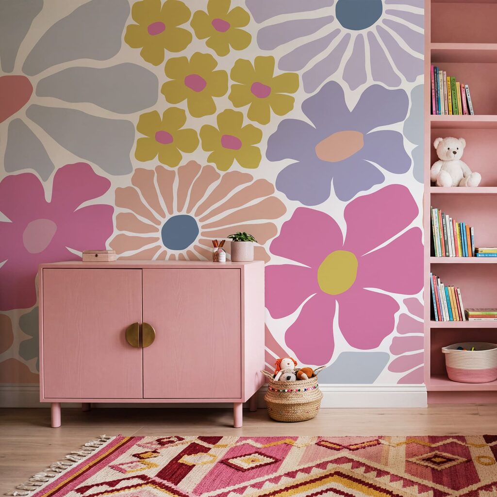 Diseño floral a todo color Diseño floral a todo color