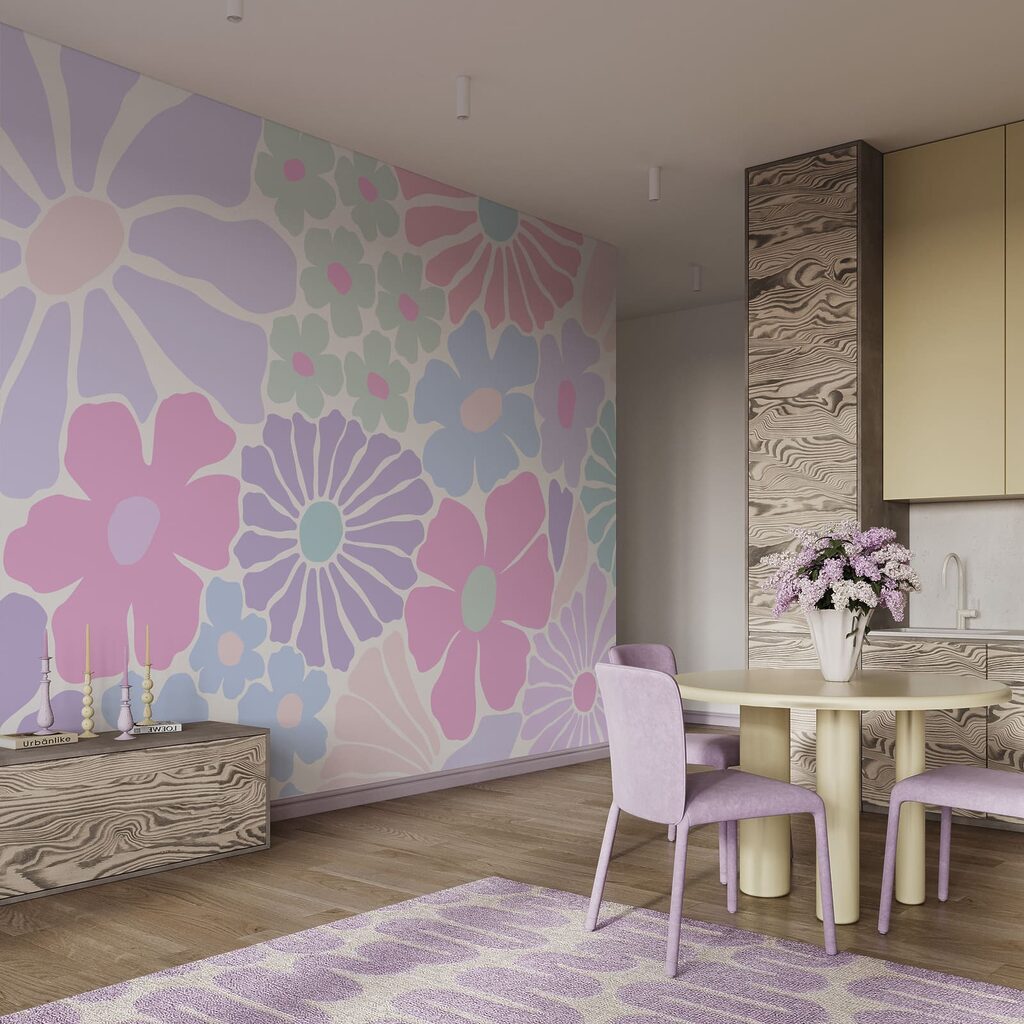 Diseño de flores sobre fondo blanco Diseño de flores sobre fondo blanco