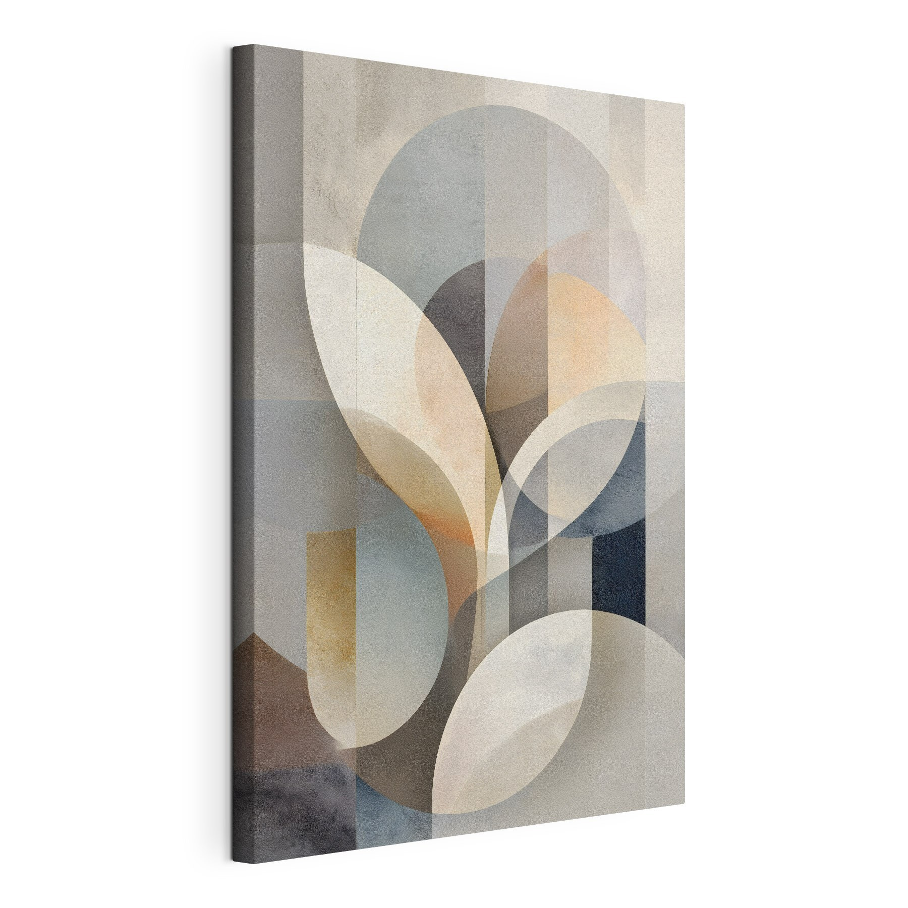 Soft shapes in calming hues