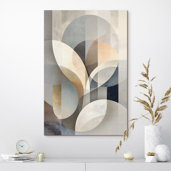 Soft shapes in calming hues