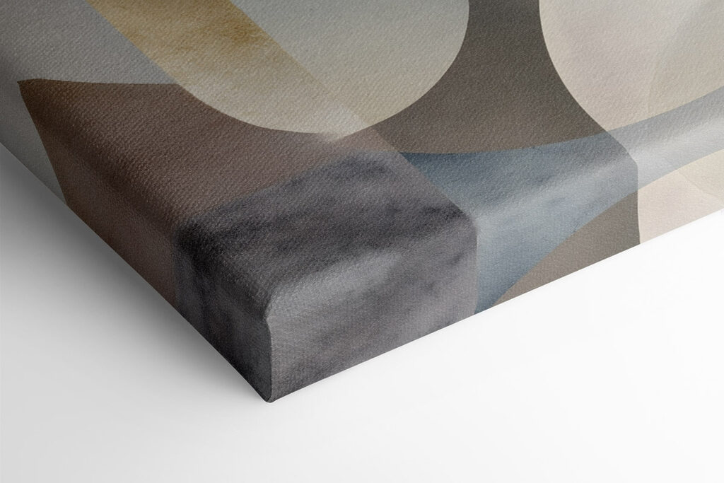 Soft shapes in calming hues