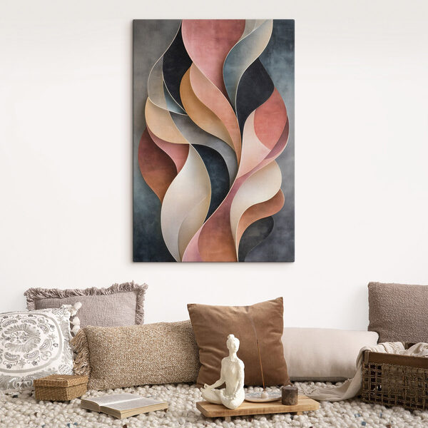 Colorful art piece of paper