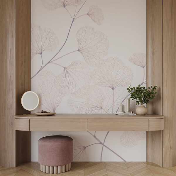 Hojas delicadas sobre un fondo suave Hojas delicadas sobre un fondo suave