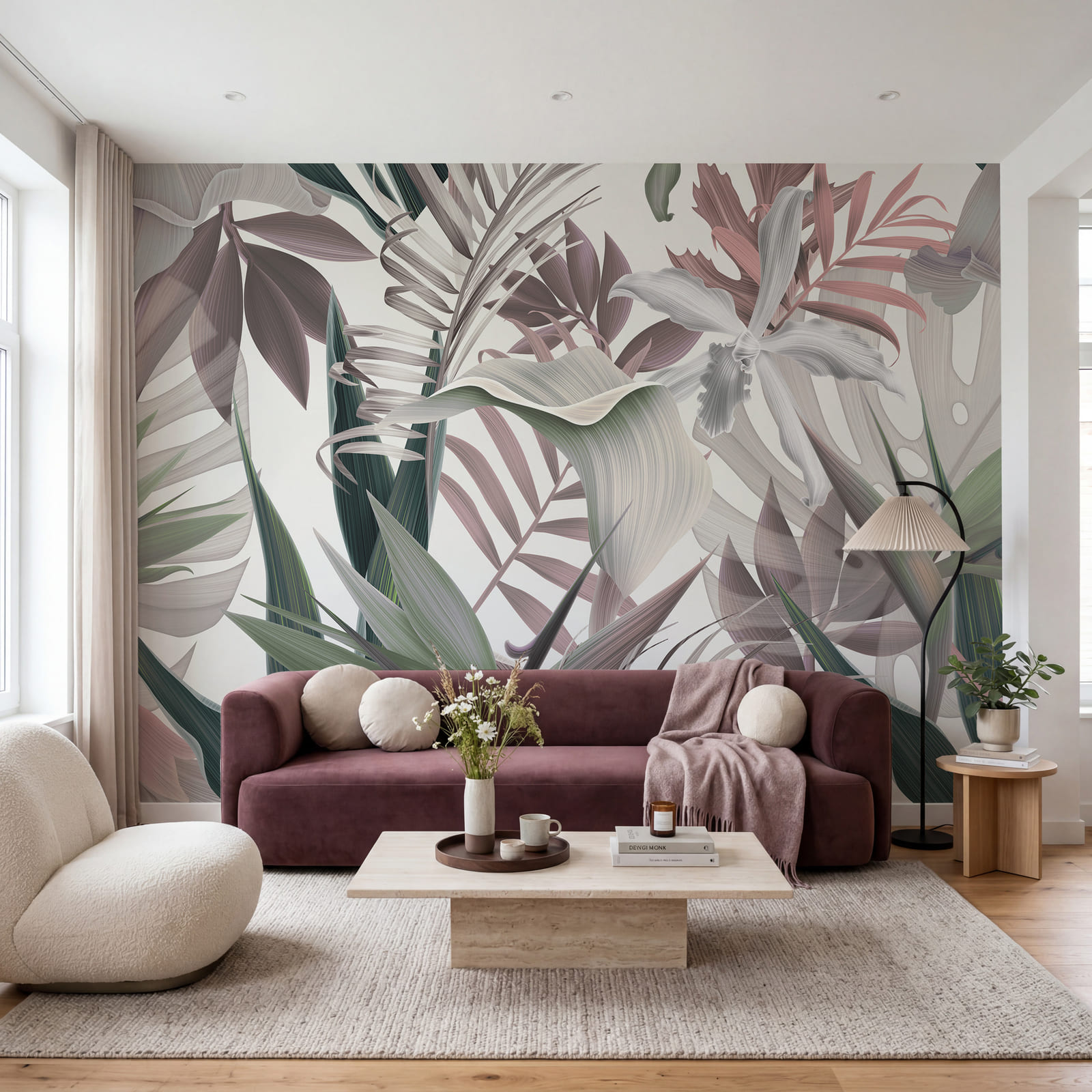Suaves tonos del follaje natural Suaves tonos del follaje natural