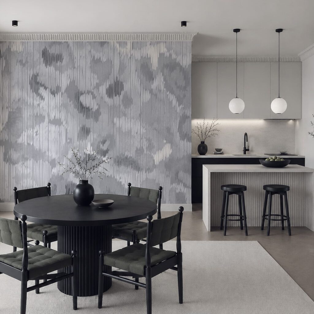 Diseño en gris y blanco Diseño en gris y blanco