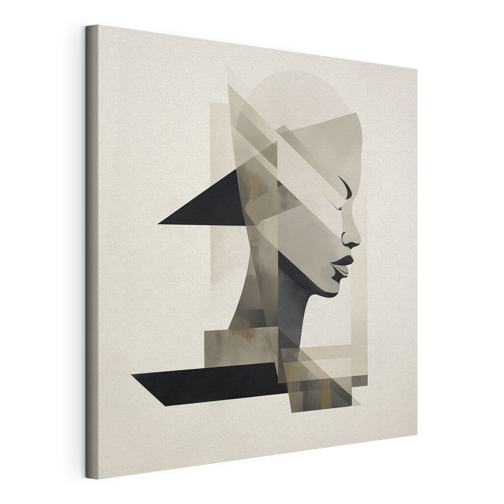 Drawing of a woman's head
