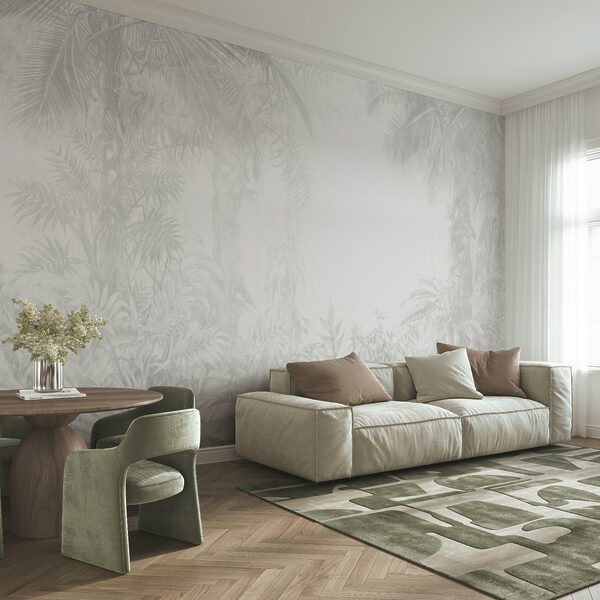 Fondo blanco con plantas Fondo blanco con plantas