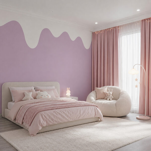 Líquido blanco y morado Líquido blanco y morado