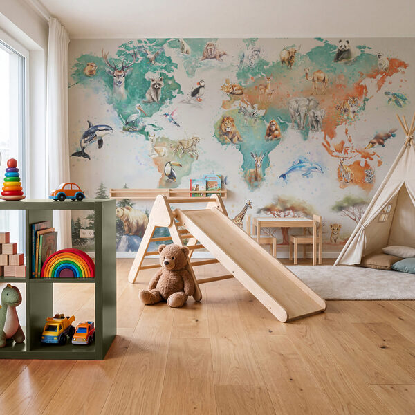 Mapa de animales y aves