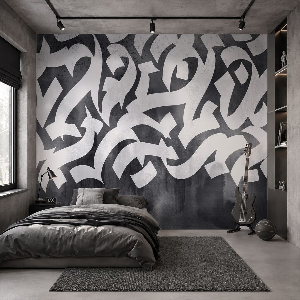 Grafitis en blanco y negro Grafitis en blanco y negro