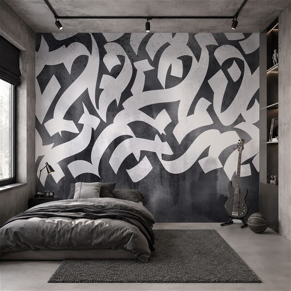Grafitis en blanco y negro Grafitis en blanco y negro