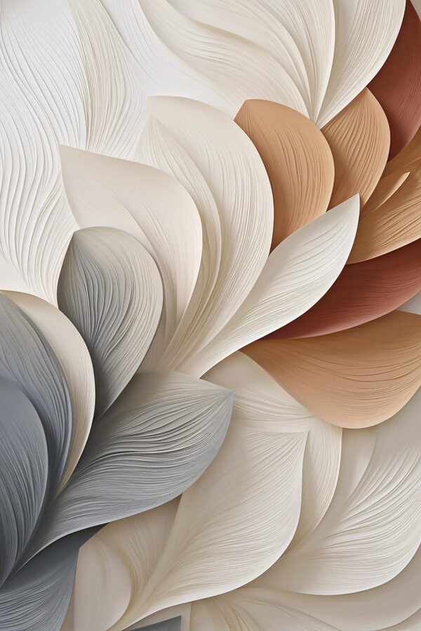 Soft waves in muted tones Soft waves in muted tones