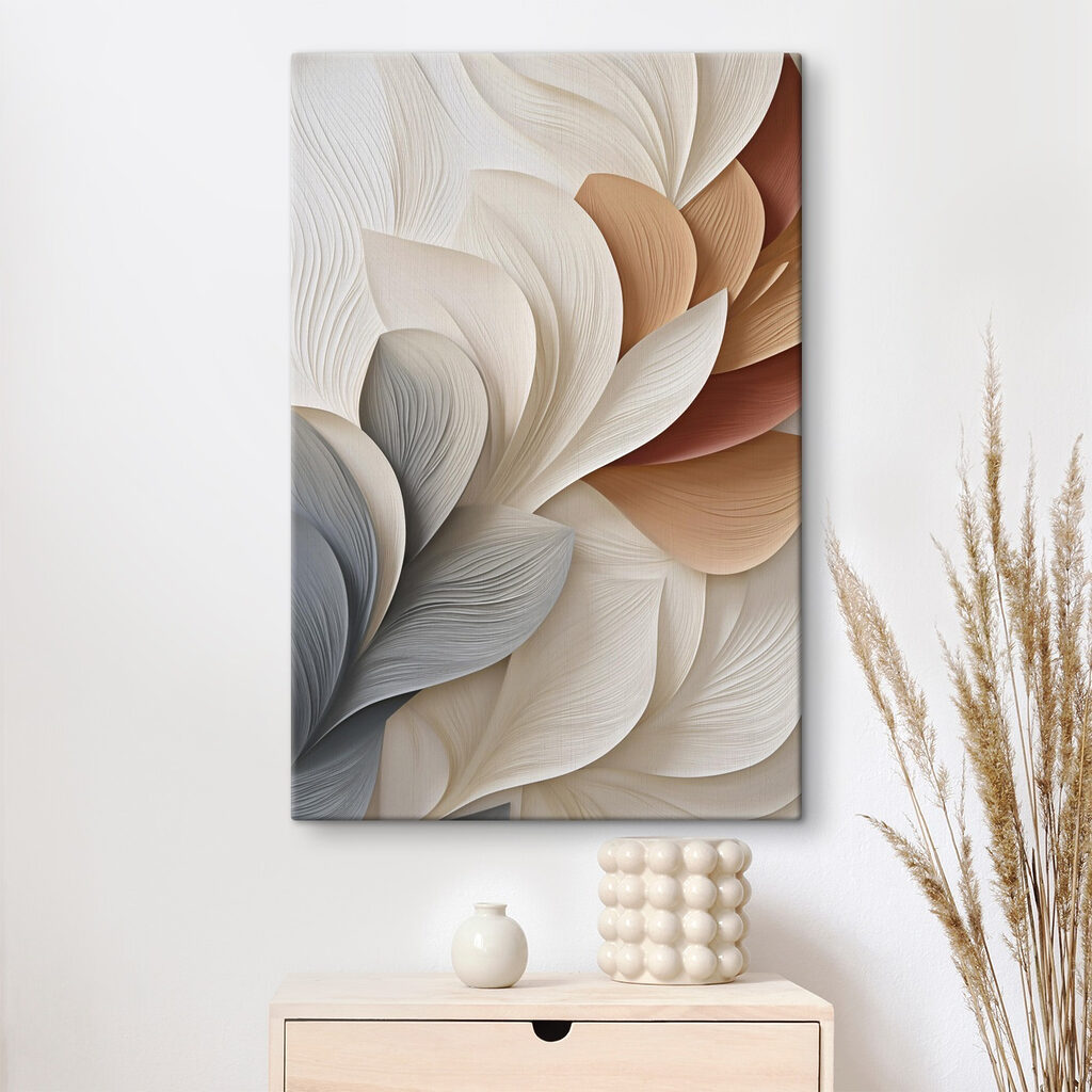 Soft waves in muted tones Soft waves in muted tones