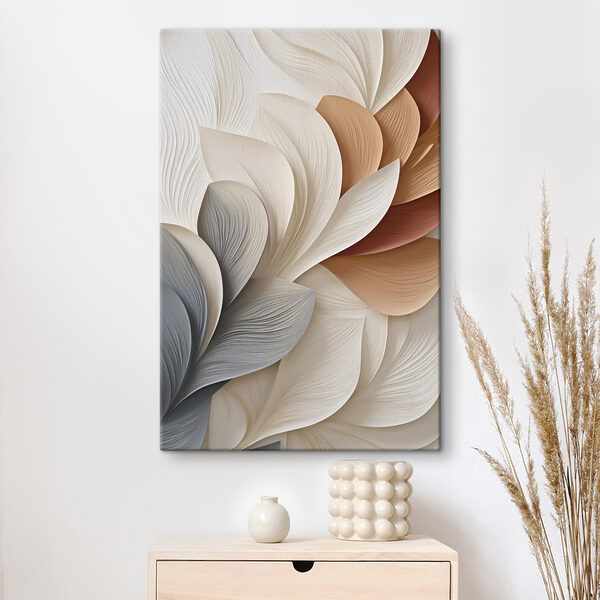 Soft waves in muted tones Soft waves in muted tones