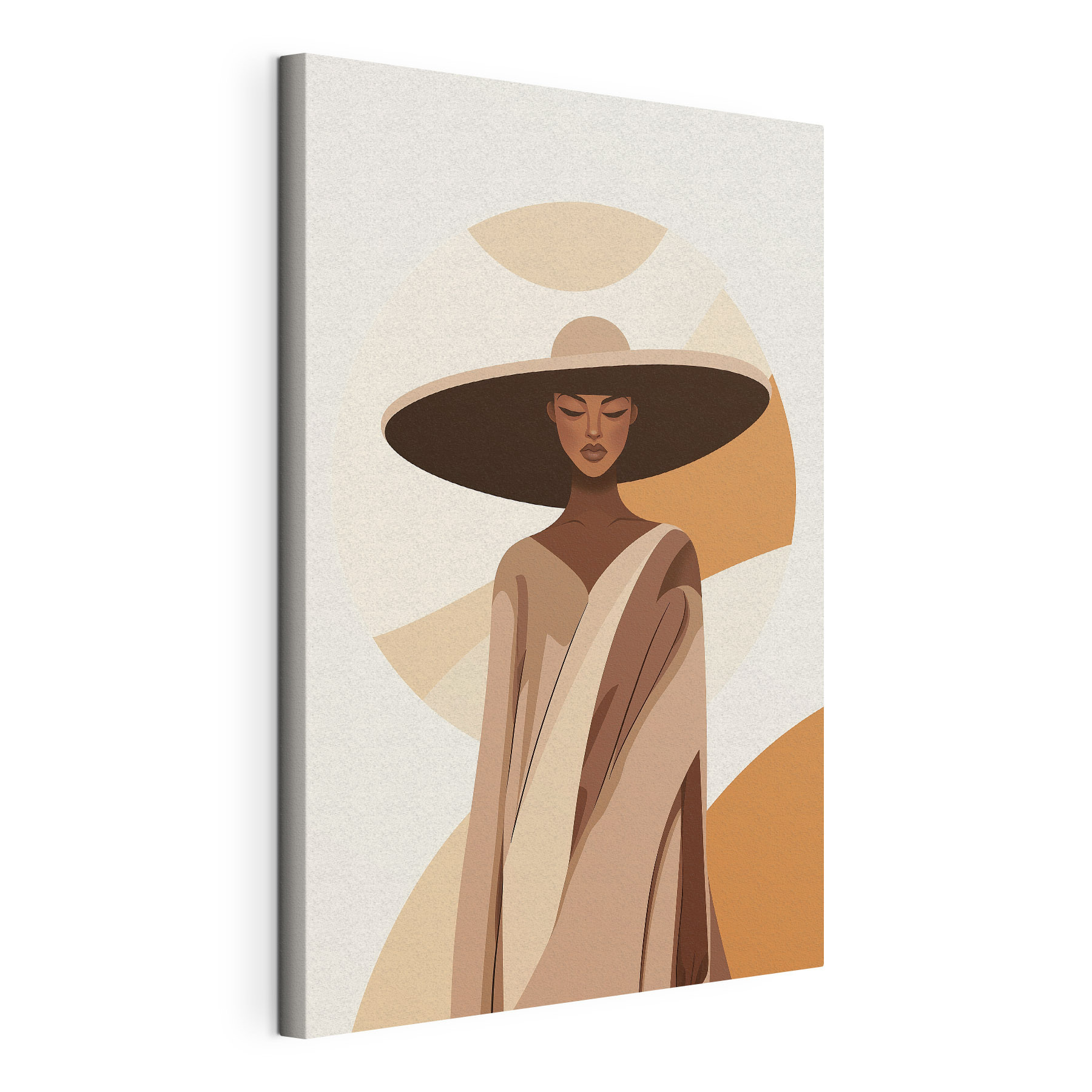 Woman wearing a hat Woman wearing a hat