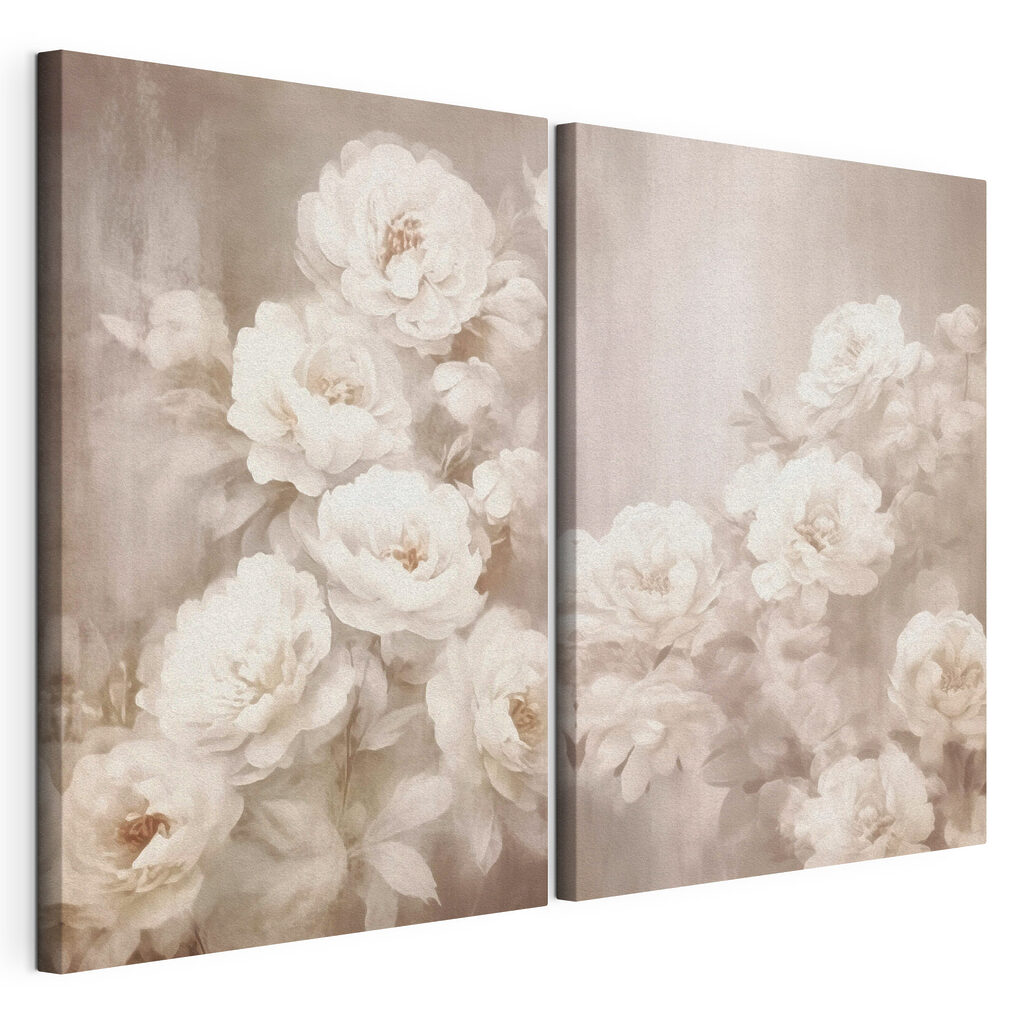 Soft blossoms in gentle hues Soft blossoms in gentle hues