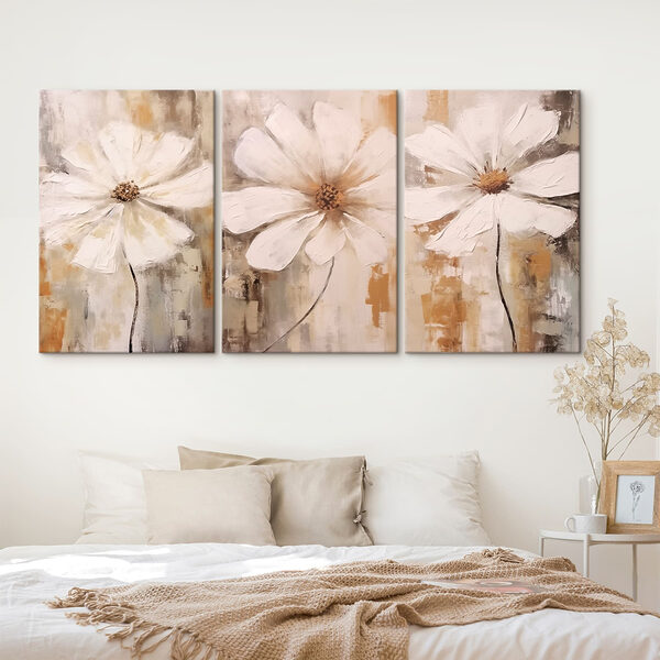 Three pieces of artwork Three pieces of artwork