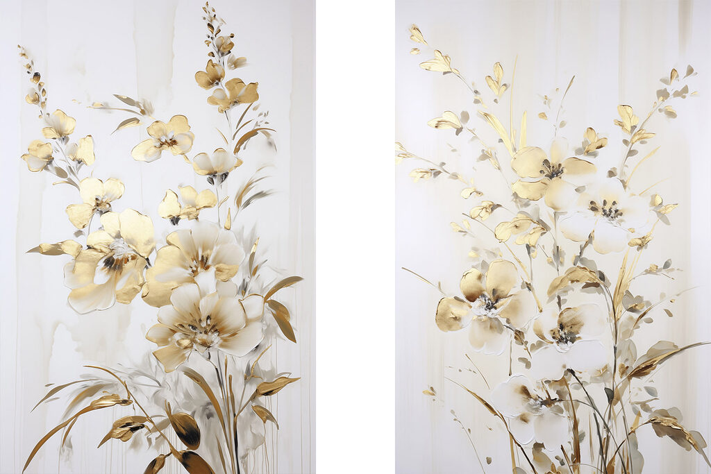 - Elegant floral composition in soft tones - Elegant floral composition in soft tones