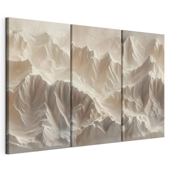 Lámina modular sobre lienzo Lámina modular sobre lienzo Cordillera nevada (SKU: m00471)