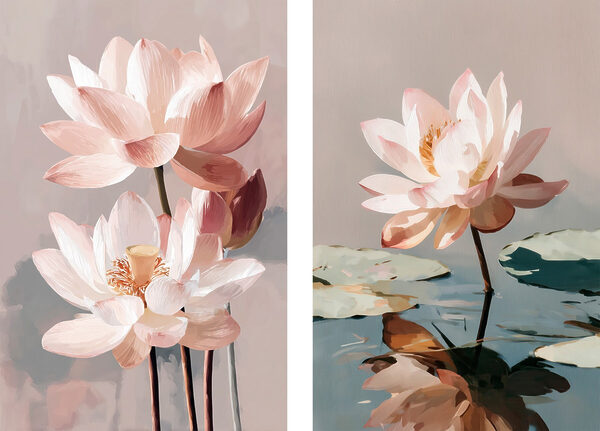 Collage of flowers