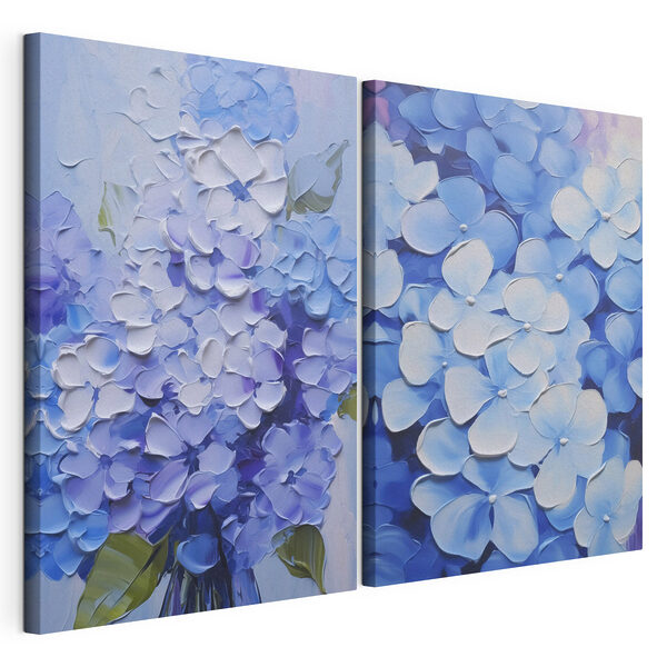 Lámina modular sobre lienzo Lámina modular sobre lienzo Cuadro de flores sobre lienzo (SKU: m00591)