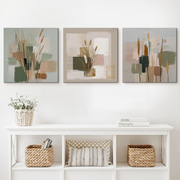 Painting of a bouquet of grass Painting of a bouquet of grass