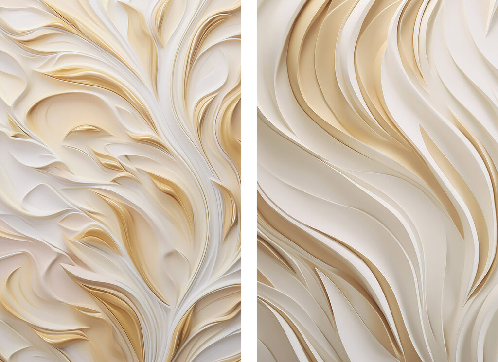 Flowing Lines with Soft Tones Flowing Lines with Soft Tones