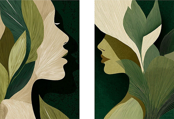 Whispers of nature and femininity Whispers of nature and femininity