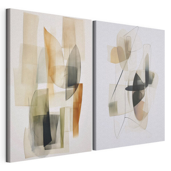 Lámina modular sobre lienzo Dos obras de arte (SKU: m00674) Lámina modular sobre lienzo Lámina modular sobre lienzo Dos obras de arte (SKU: m00674)