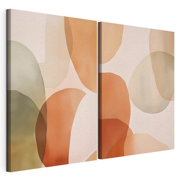 Lámina modular sobre lienzo Las formas suaves en colores cálidos se funden entre sí (SKU: m00731) Lámina modular sobre lienzo Lámina modular sobre lienzo Las formas suaves en colores cálidos se funden entre sí (SKU: m00731)