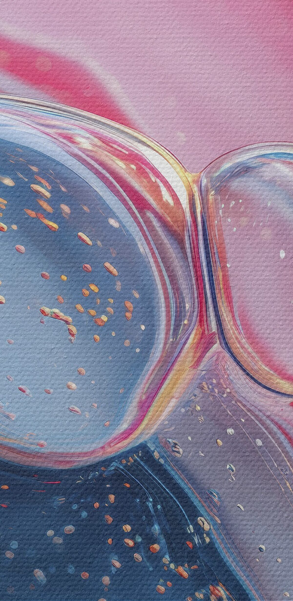 Colorful droplets on smooth surface Colorful droplets on smooth surface