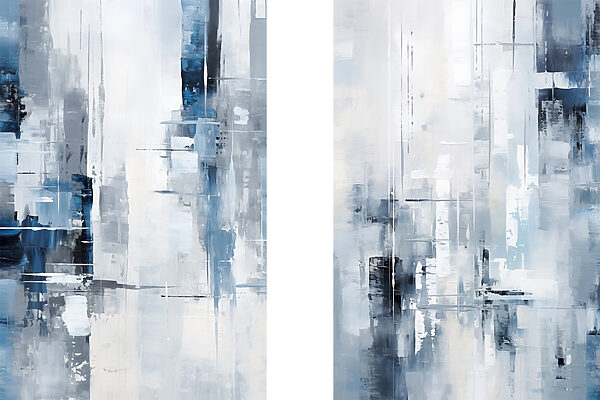 Painting of a city