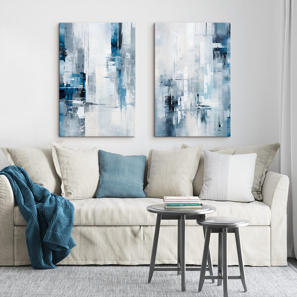 Painting of a city