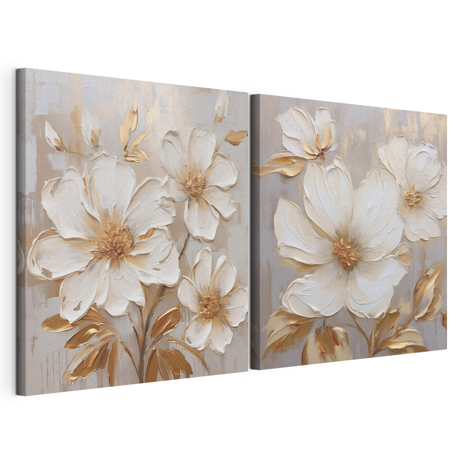 Blooming flowers in soft tones Blooming flowers in soft tones