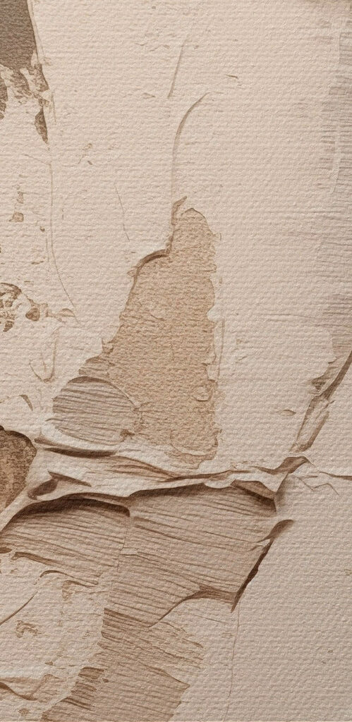 Textured layers in warm hues Textured layers in warm hues