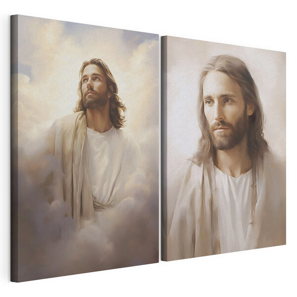Painting of a man in white robes
