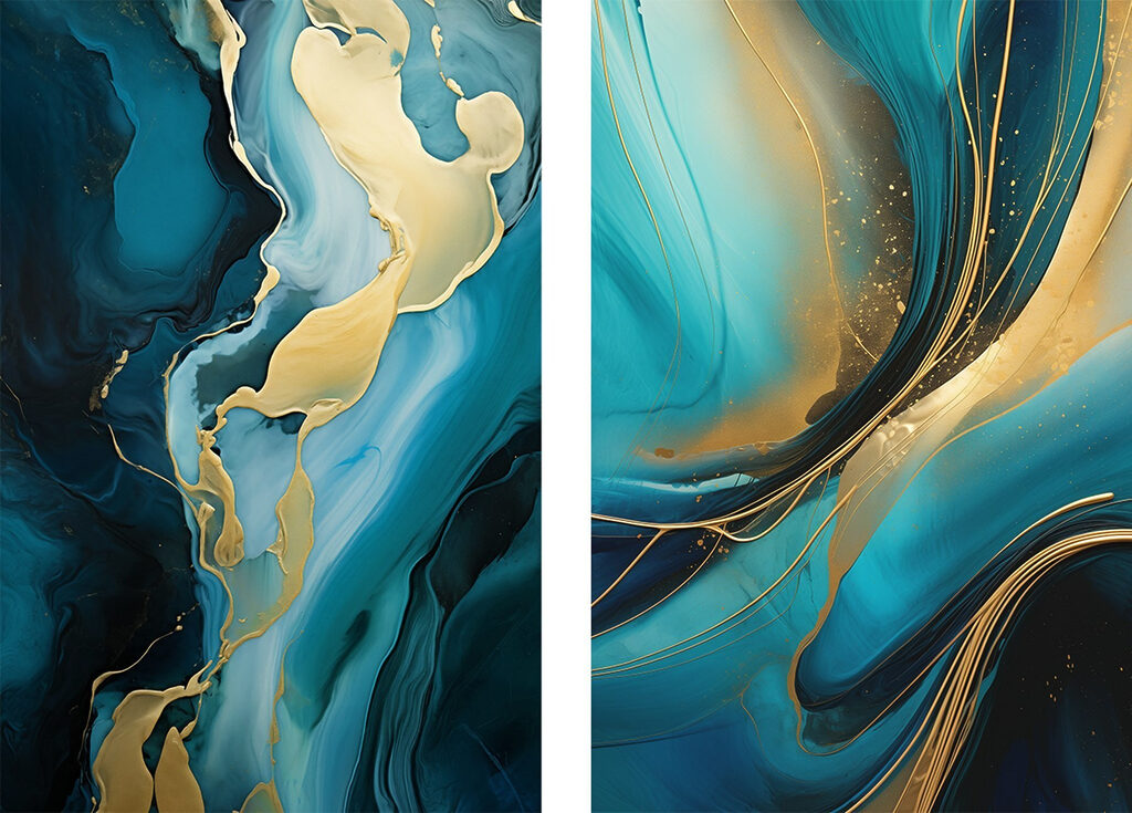 Swirling colors in harmony and beauty Swirling colors in harmony and beauty