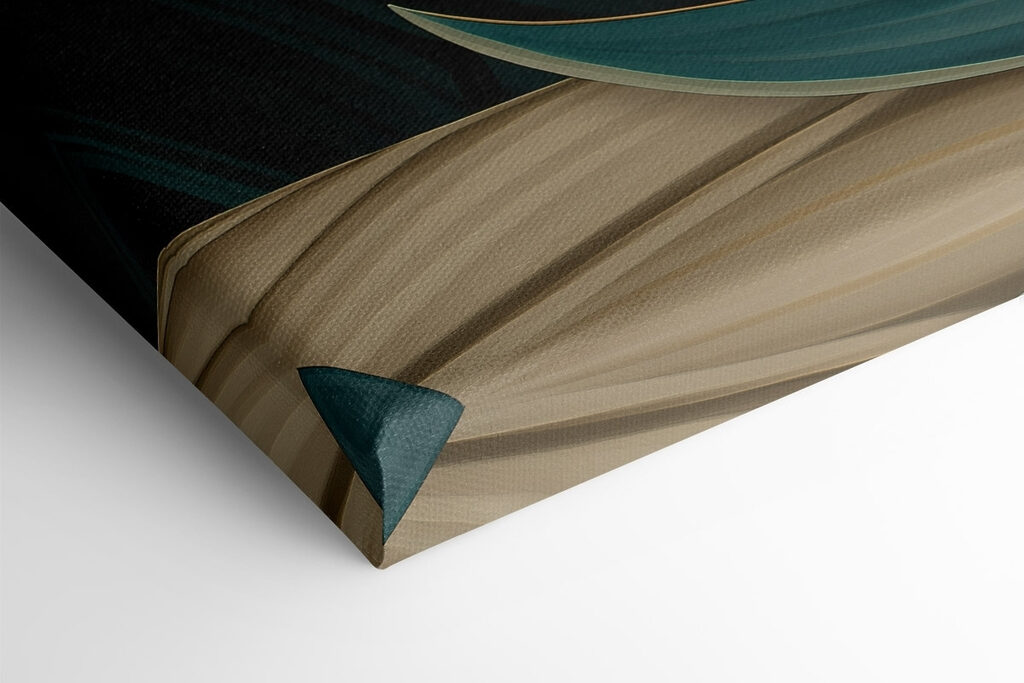 - Elegant leaves in harmonious movement