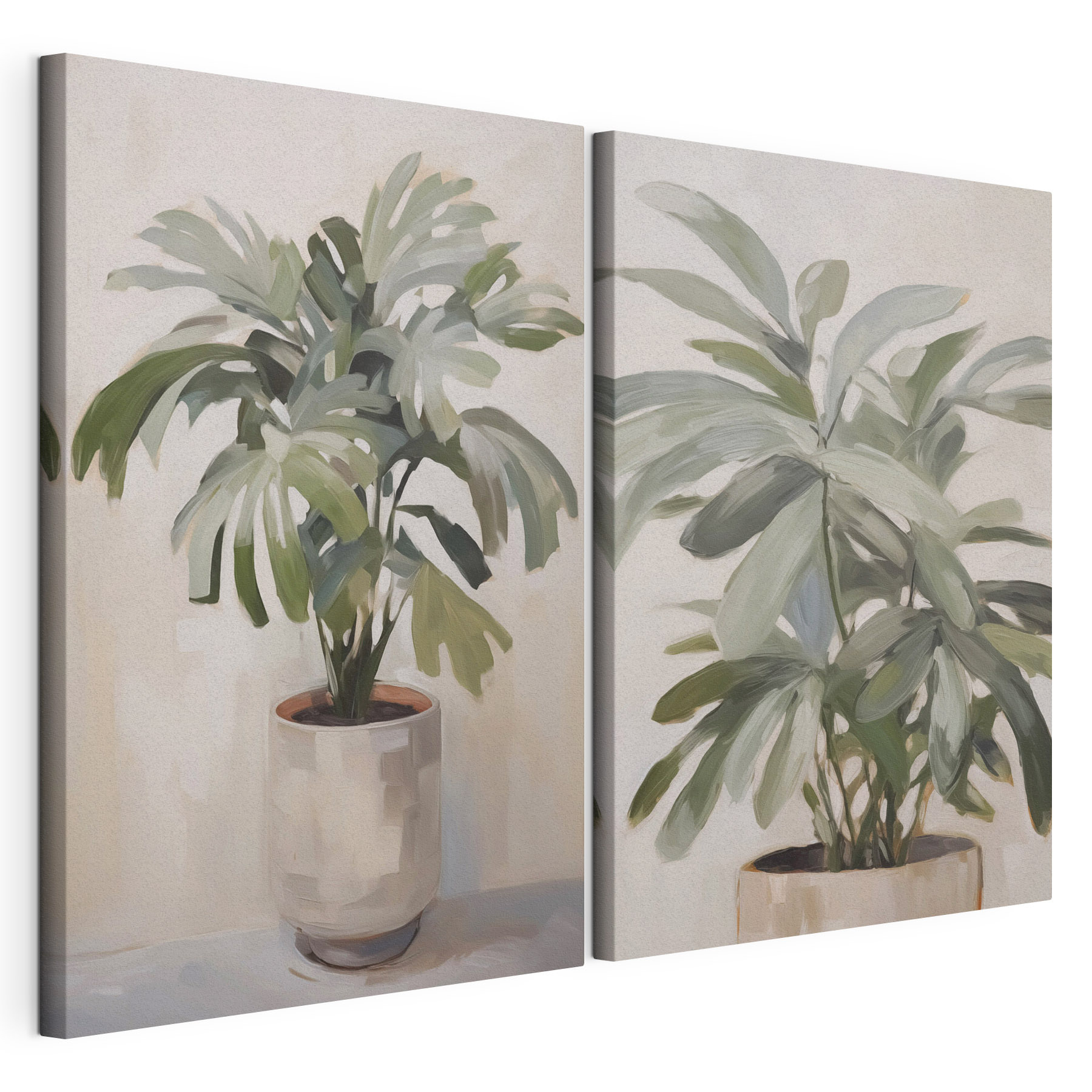 Painting of a plant in a pot
