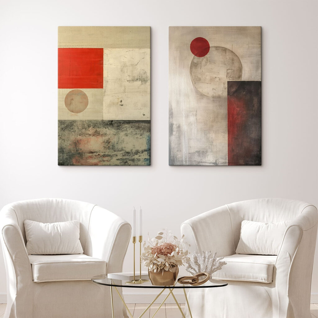 Two art pieces of art