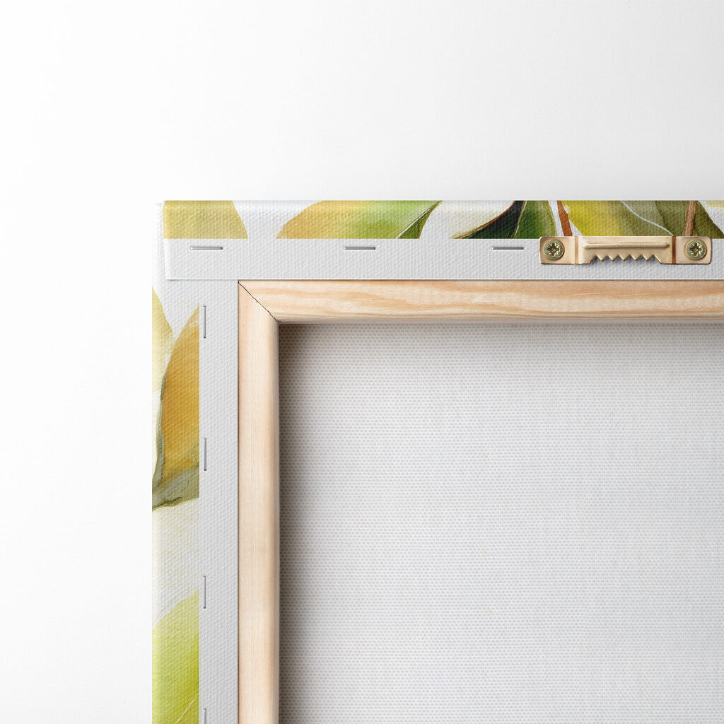 Watercolor painting of pears on a branch Watercolor painting of pears on a branch