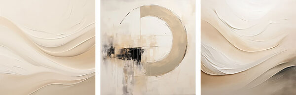 Painting of a circle Painting of a circle